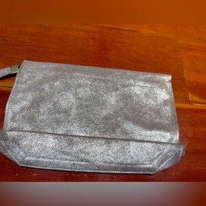 Tracey Tanner gold clutch